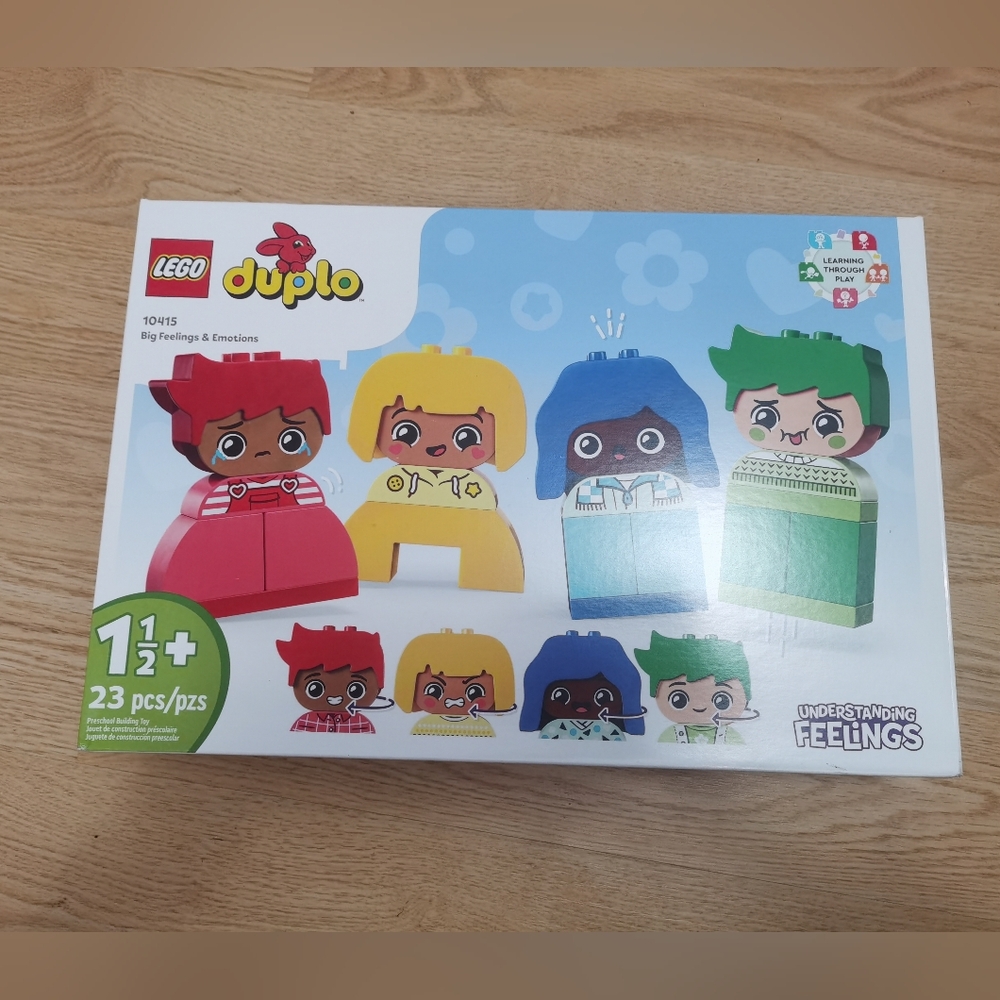LEGO 10415 Big Feelings & Emotions 23 piece Duplo Set
